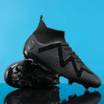 Factory Price Soccer Field Boot Waterproof Breathable Football Shoes High Ankle Men's Cleats Future Soccer Boots 11 - Image 2